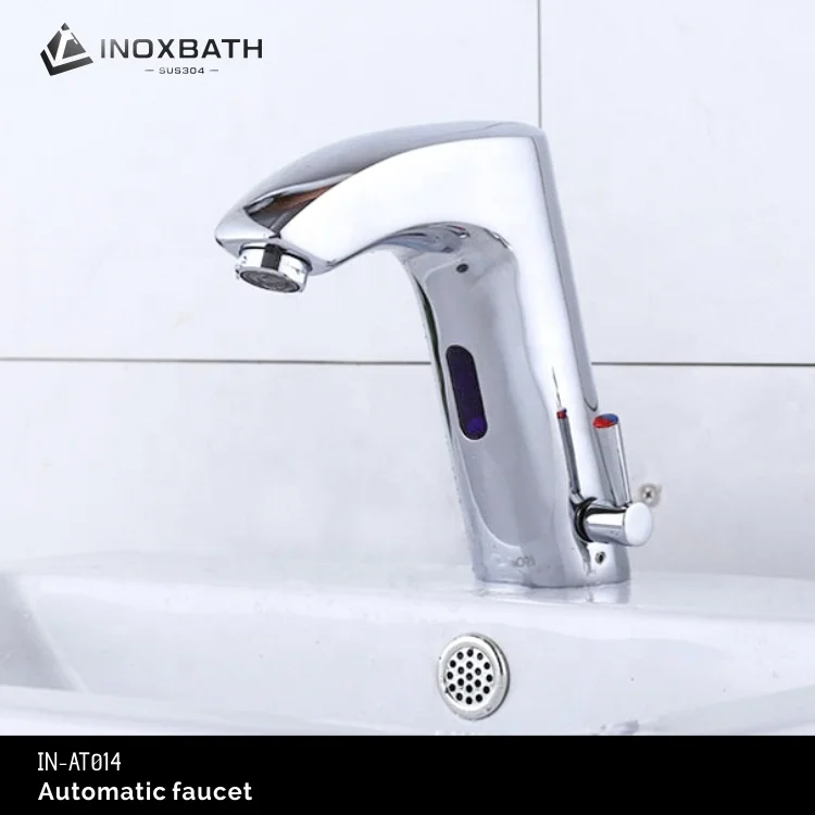 Hands free faucets bathroom touchless intelligent water save tap automatic smart sensor bathroom faucet
