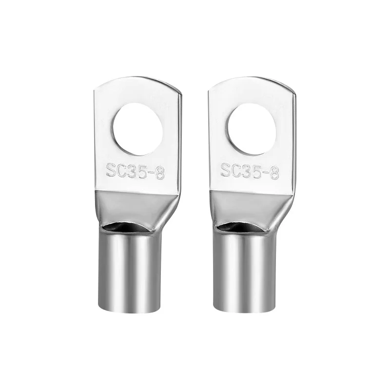 SC Copper Nose Terminal Peep Port Wiring Ear Cable Tube Pressing Cold Pressed Fastener
