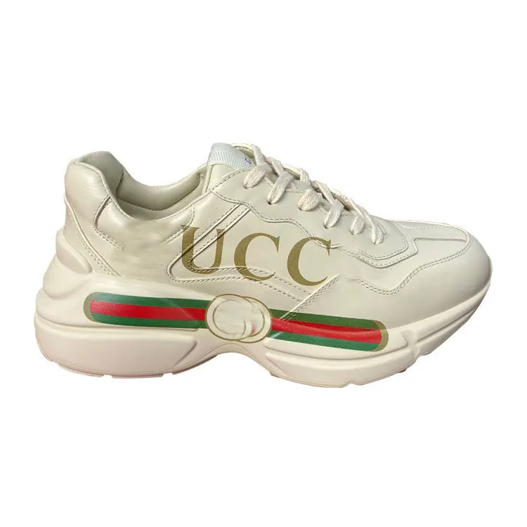 New fashion printed thick soles and height sneakers for lovers