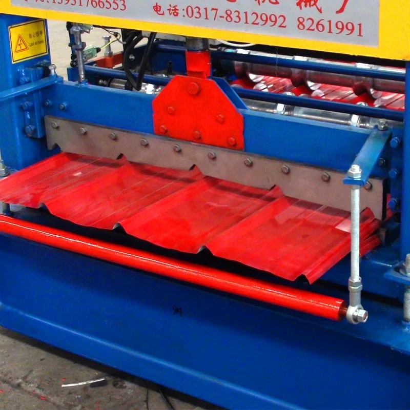 Philippine Design Steel Tile Roof Forming Machine metal tile roll forming machine