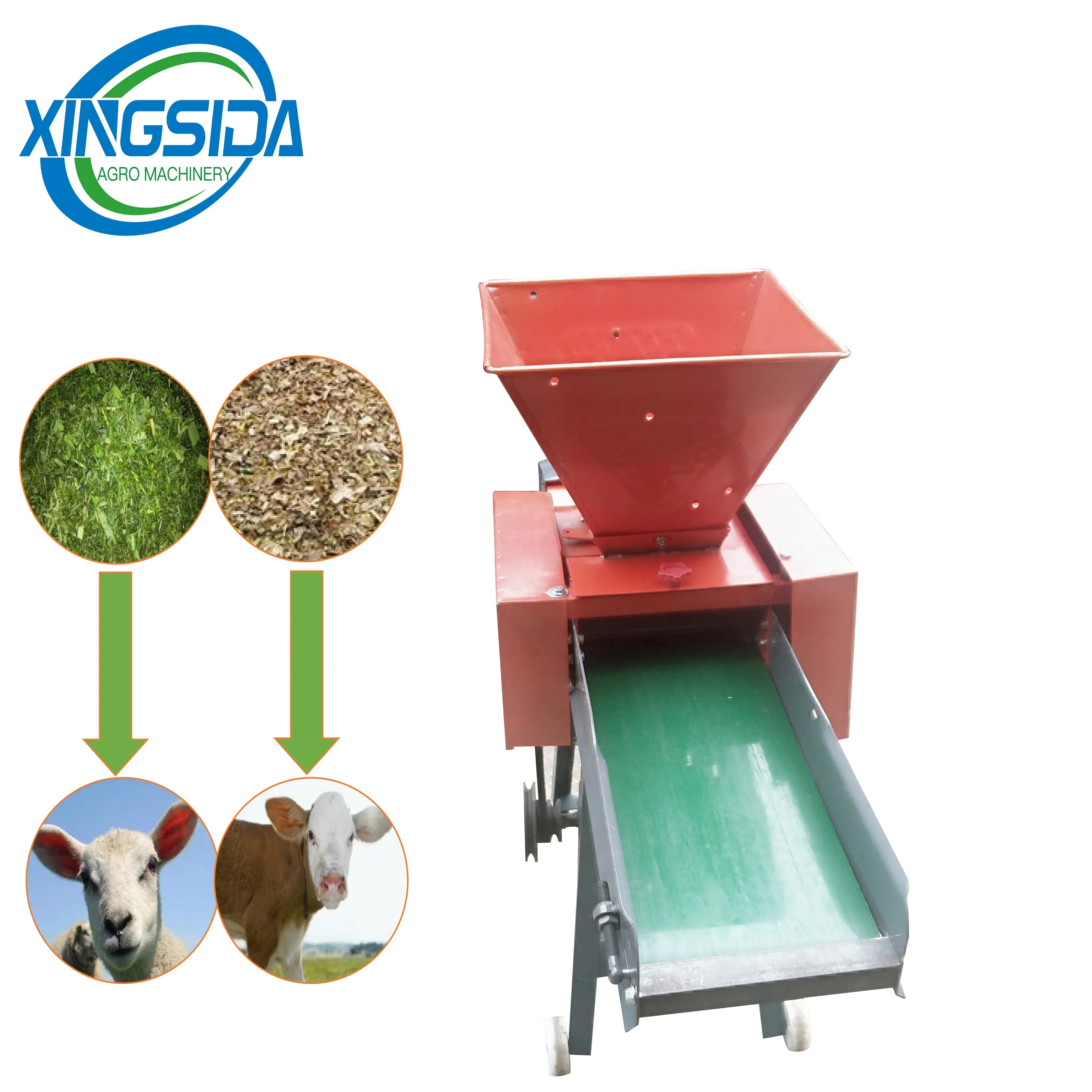 High quality electric silage machine/corn chaff cutter for farm
