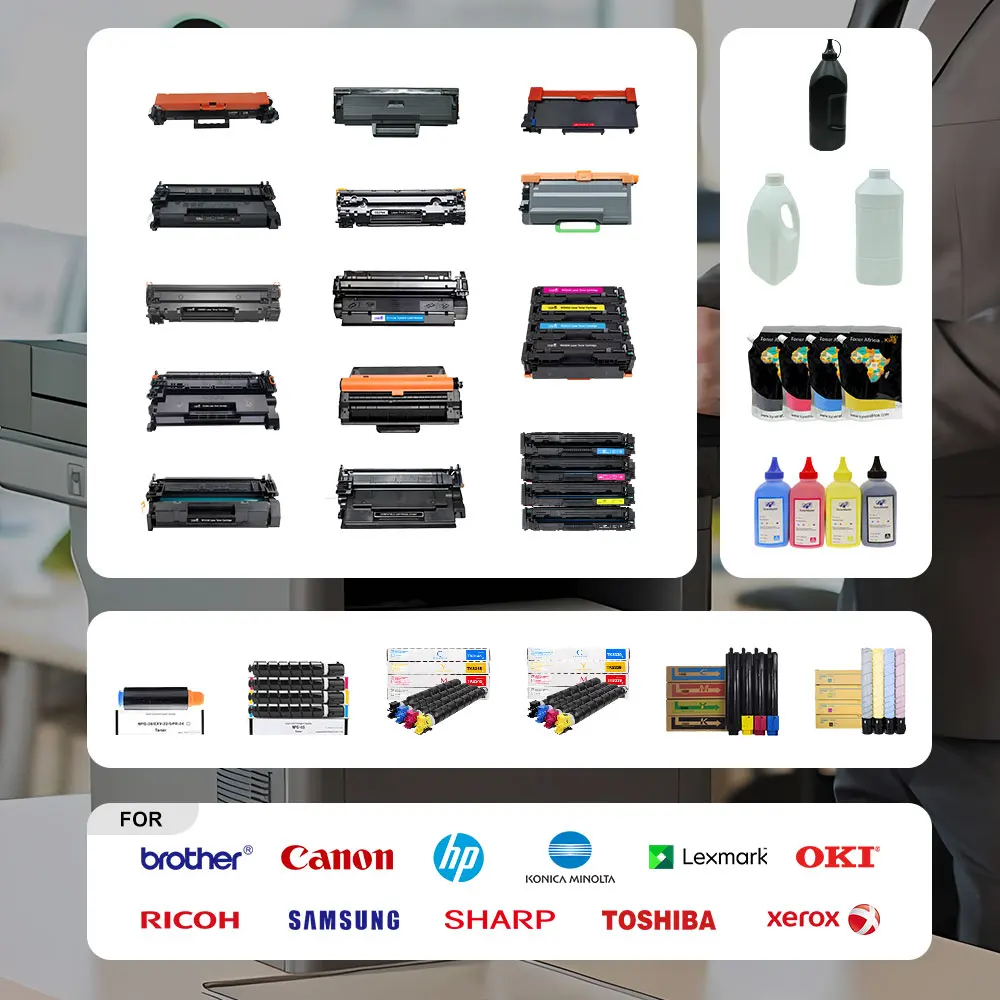 Wholesale Black Toner Printer Toner Cartridge For HP Brother Pantum Canon Kyocera Xerox Lexmark Laserjet Printer