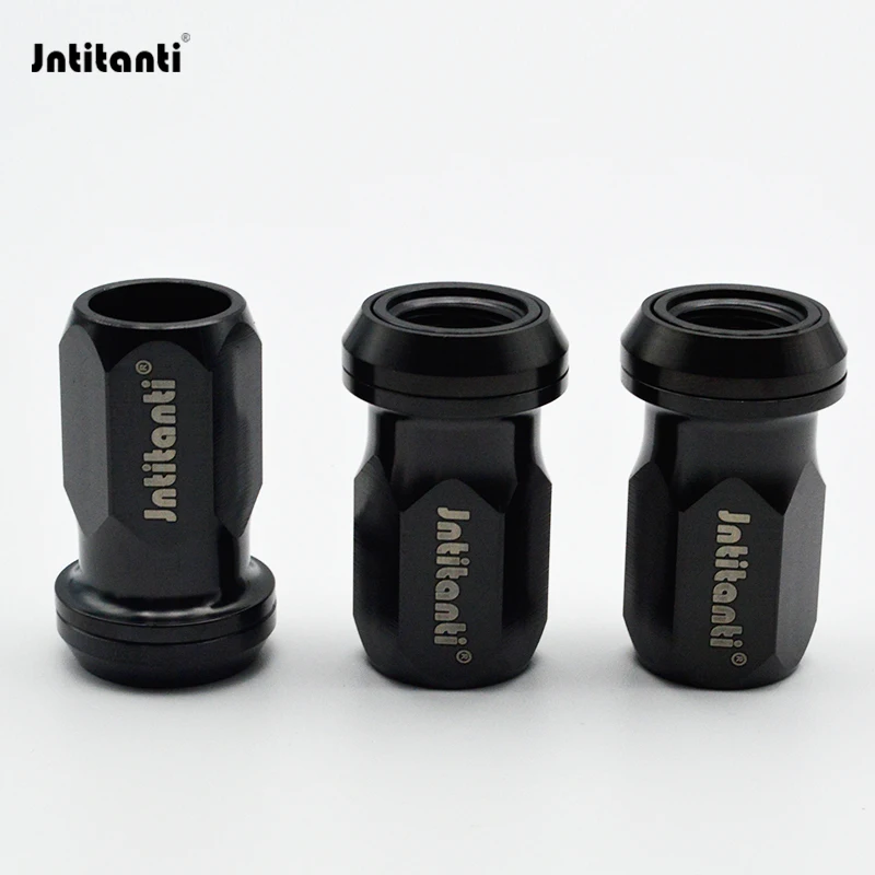 Jntitanti floating washer cone seat  auto parts Gr.5 titanium car wheel nut for Jeep, Land rover,Tesla, Cherokee m14*1.5mm