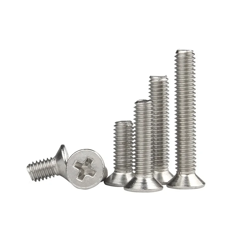 Machine Screw Factory DIN 965 - Cross recessed countersunk flat head screws