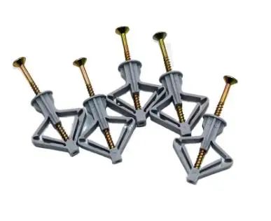 YiSen  factory manufacture high quality direct sale plane wing screws plastic expansion customizable