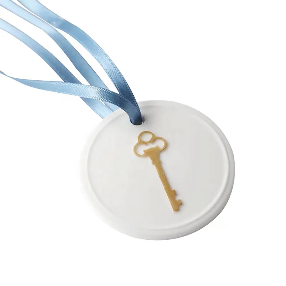 Gift set aroma home fragrance diffuser car incense decoration custom porcelain for friend