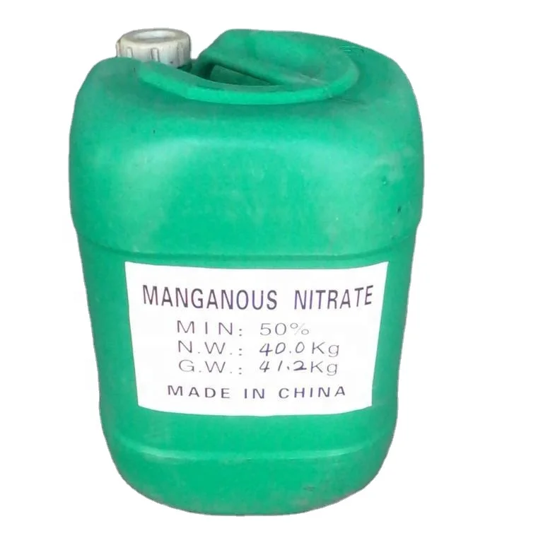 
Top quality 50% Manganese Nitrate Solution with best price CAS 10377-66-9 