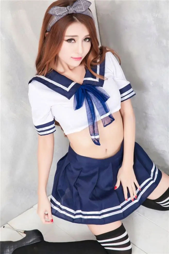 PoeticExist Pretty Sailor Student Uniform Halloween Costume
