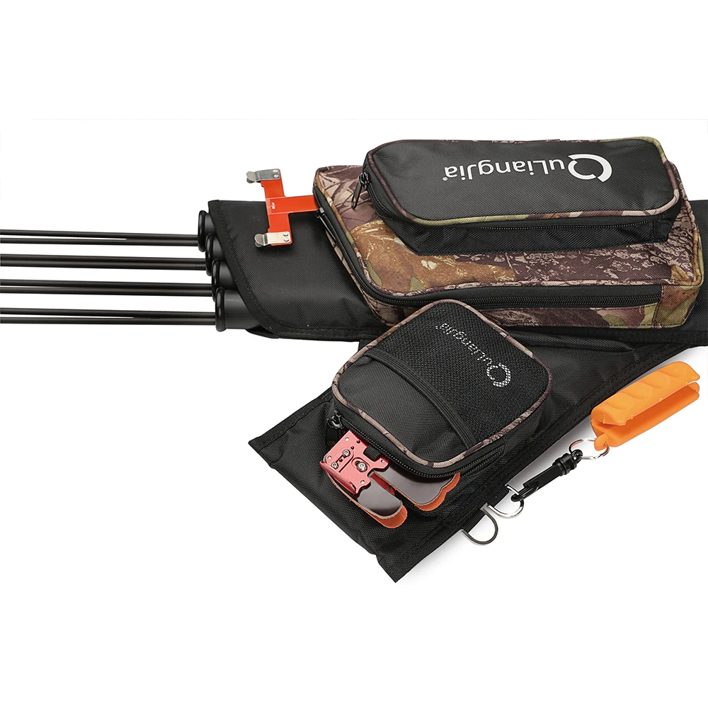 Wholesale Factory Price 4 Tubes Bag Target Hip  Archery Arrow Quiver For Archery Shooting