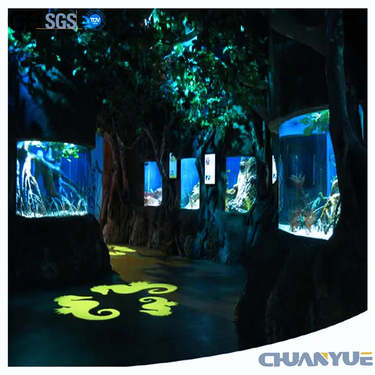 Aquarium Simple Style Cylinder Isolation Acrylic Fish Tank acrylic plexiglass sheet