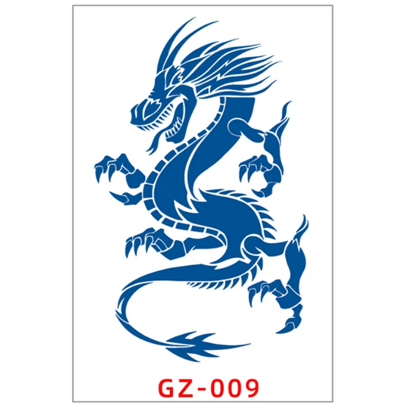 Sexy Flower Temporary Tattoos Body Art Painting Arm Legs Tattoos Sticker Realistic Black Rose Waterproof Tattoos H1069