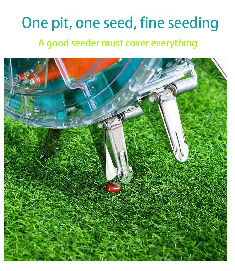 Wholesale small manual hand push seed seeding machine planter for peanut