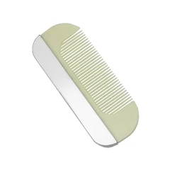 custom wholesale metal bling peines del pelo silver luxury mini cute small baby shower hair comb with logo for kids