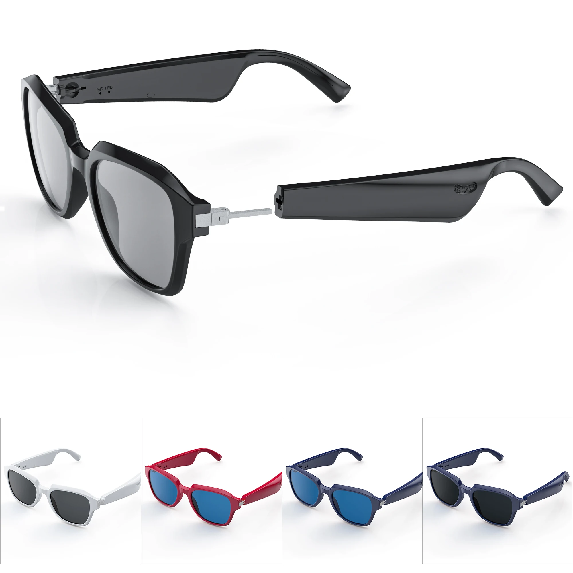 New smart music glasses wearable devices smart wireless glasses