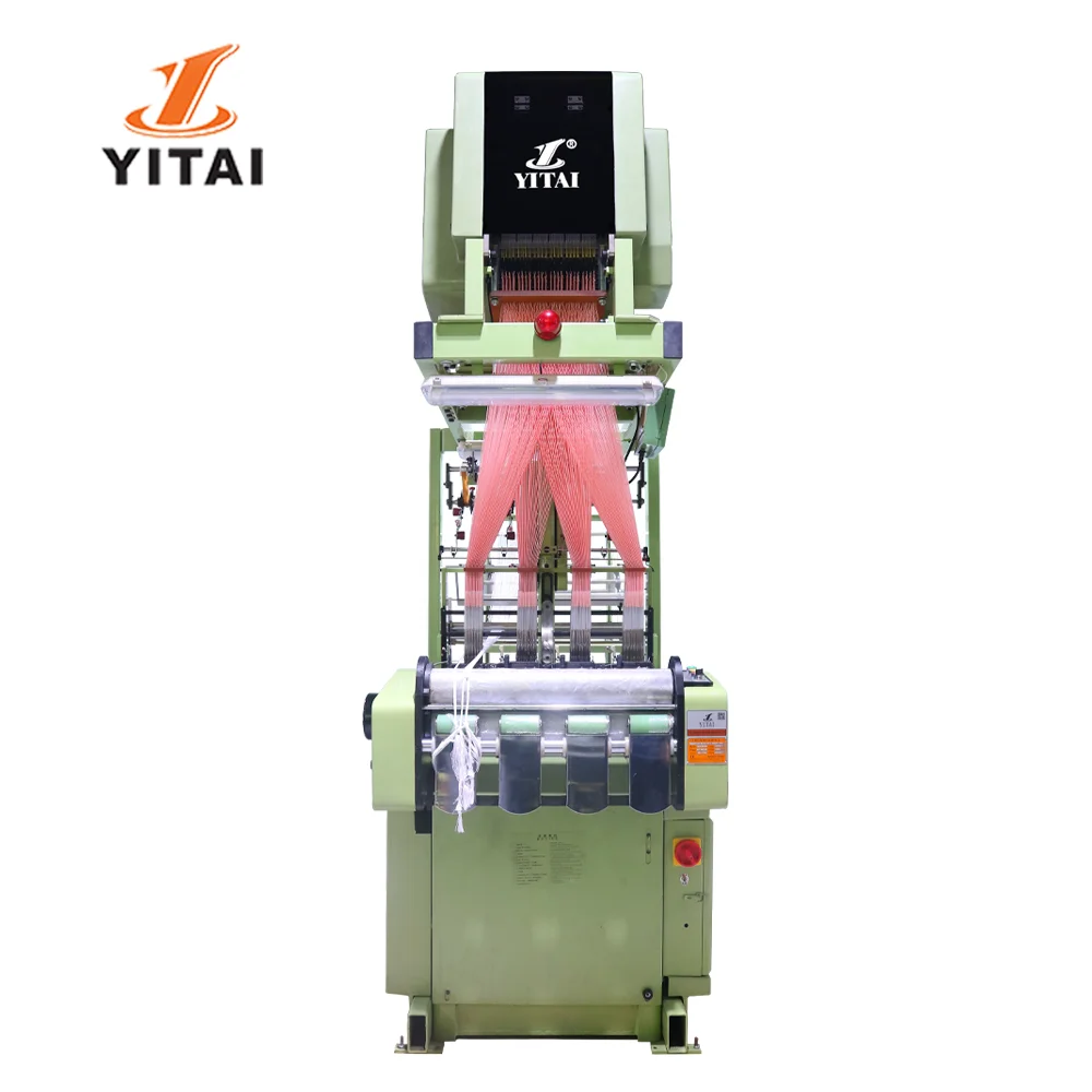 Yitai Narrow Fabric Twill Tape/Elastic Tape/Webbing Tape Making Power Loom Machine,Safety Belt/Industrial Belt/Ribbon Weaving Ne