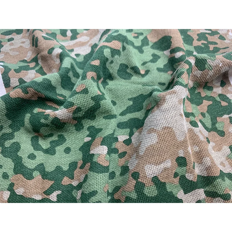Китайские поставщики трикотажные противопожарные покрытия печатные Джерси огнестойкие ткани камуфляж