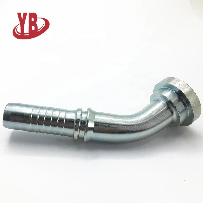 factory producing high quality fittings for oil press 6000psi  sae hydraulic stainless steel pipe hose flange