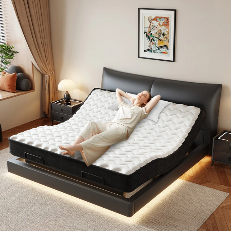 Hot Sale Electric Adjustable Bed Frame With Massage Modern Style Sleep Multifunction Storage