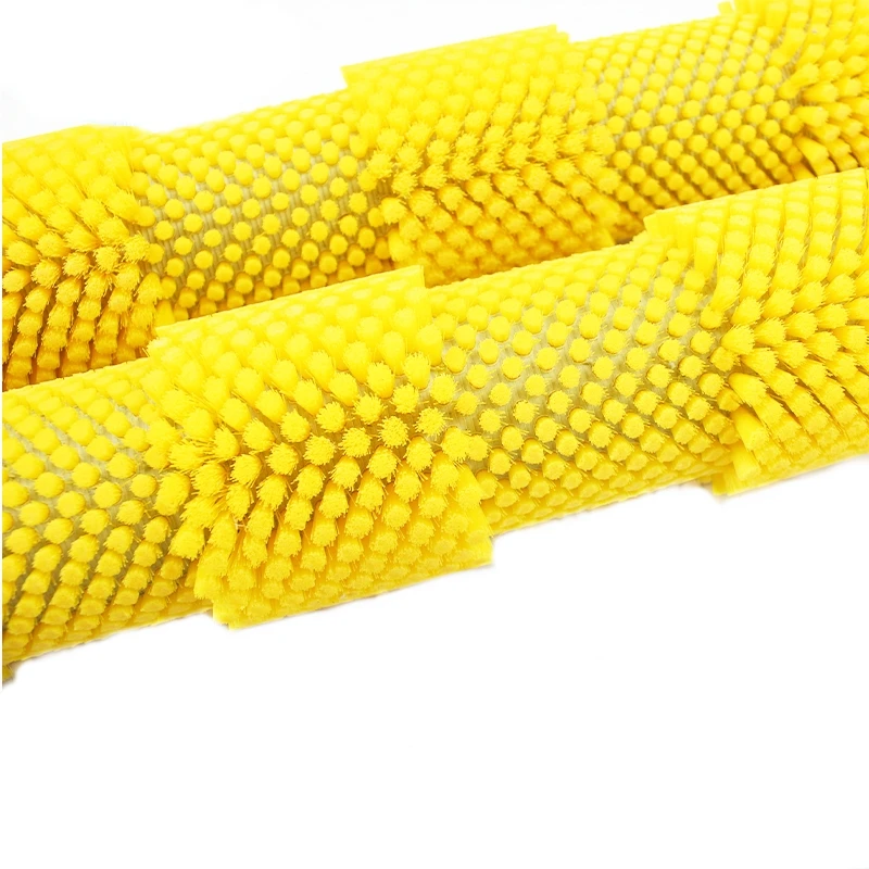 Cheap Price Cleaning Vegetable Fruit Egg Nylon Roller Brushes for Food Industry