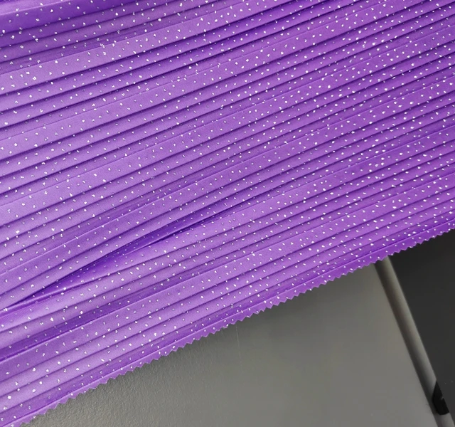 100%polyester fabric digital print pleated fabric with glitter gradual change  polyester crepe polyester crepe fabric for dress