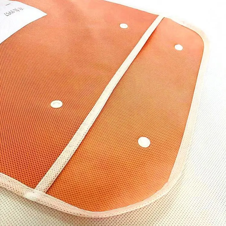 Eco Friendly Small Size Sweater Shirt Nonwoven Wholesale Custom Fabric Non Woven Garment Cover Bag