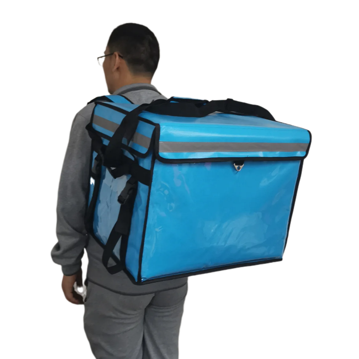 62L изолированная сумка для доставки пищевых продуктов, водонепроницаемая сумка-холодильник, прочная изолированная сумка для доставки