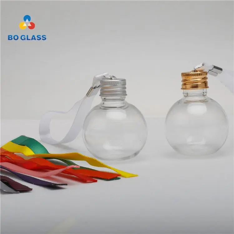 Декоративные небьющиеся безделушка лампочка орнамент 7*11 см 6 см мяч печатных Рождественская елка украшения блесна