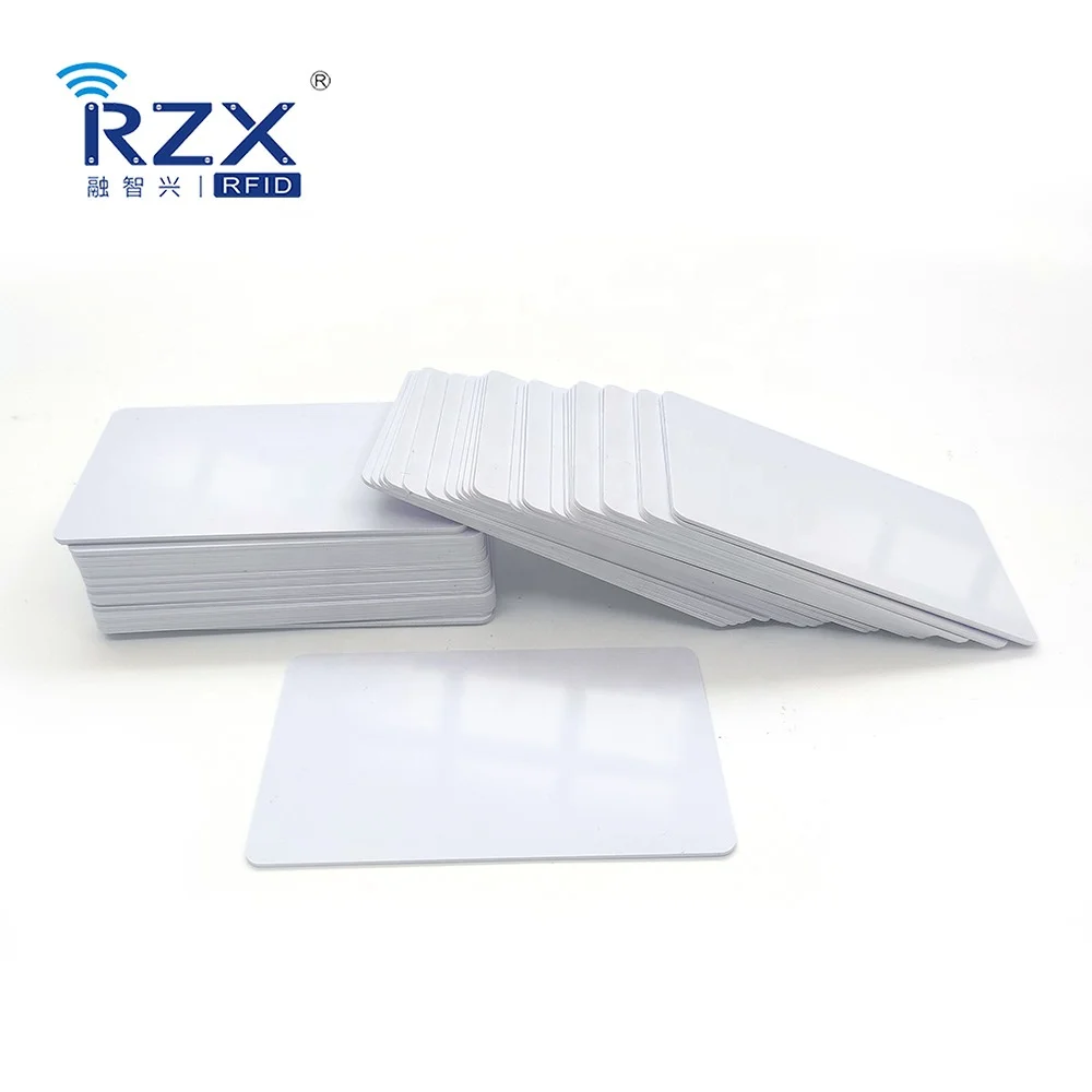 In Stock Wholesale LF TK4100 PVC Blank White Card Printable Logo High Quality Plastic Card for Access Control