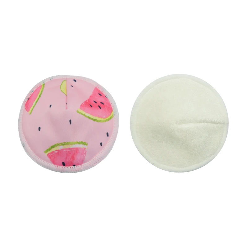 CPSIA contoured 3D reusable nursing pads bamboo absorbent washable organic breastfeeding pads for women