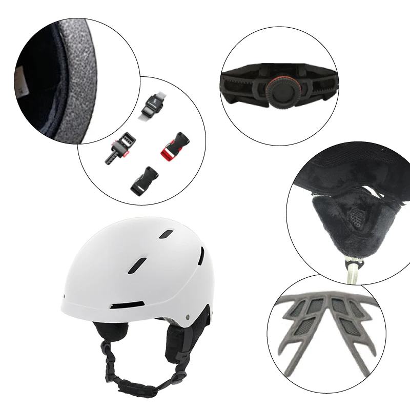 EASETOUR High Professional Popular Ski Helmet Breathable EPS OUT-mold Unisex Snowboarding Helmets