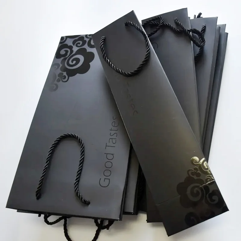 custom luxury vodka tequila cardboard folding red wine box packaging corrugated double/single wine gift box with window