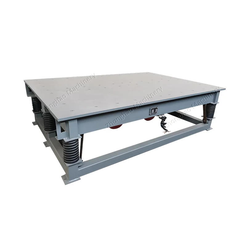 High efficiency vibration table concrete mould vibrating table for paver tile