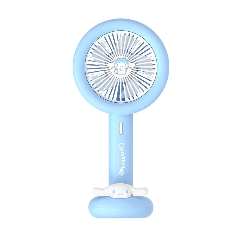 Bot new hot kawaii kulomi pochacco cinnamon Small Fan Portable USB Rechargeable Travel Handheld anime Pocket summer Electric Fan