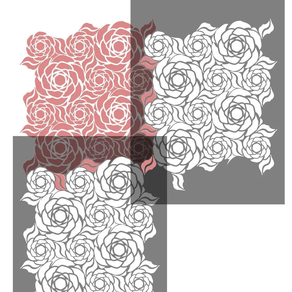 Custom 0,25 mm 10mil  laser cut spray paint stencils for painting reusable  plastic adhesive craft stencil manufacture