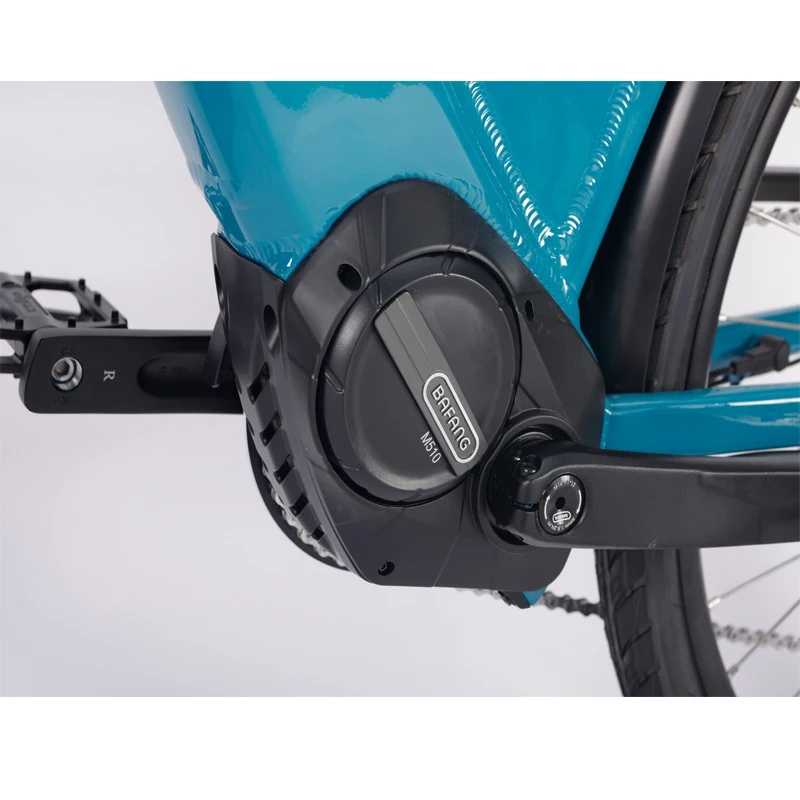 9 Speed 28 Inch  250W  Electric Mid Motor Mountain Bike Samsung Lithium Battery 15Ah