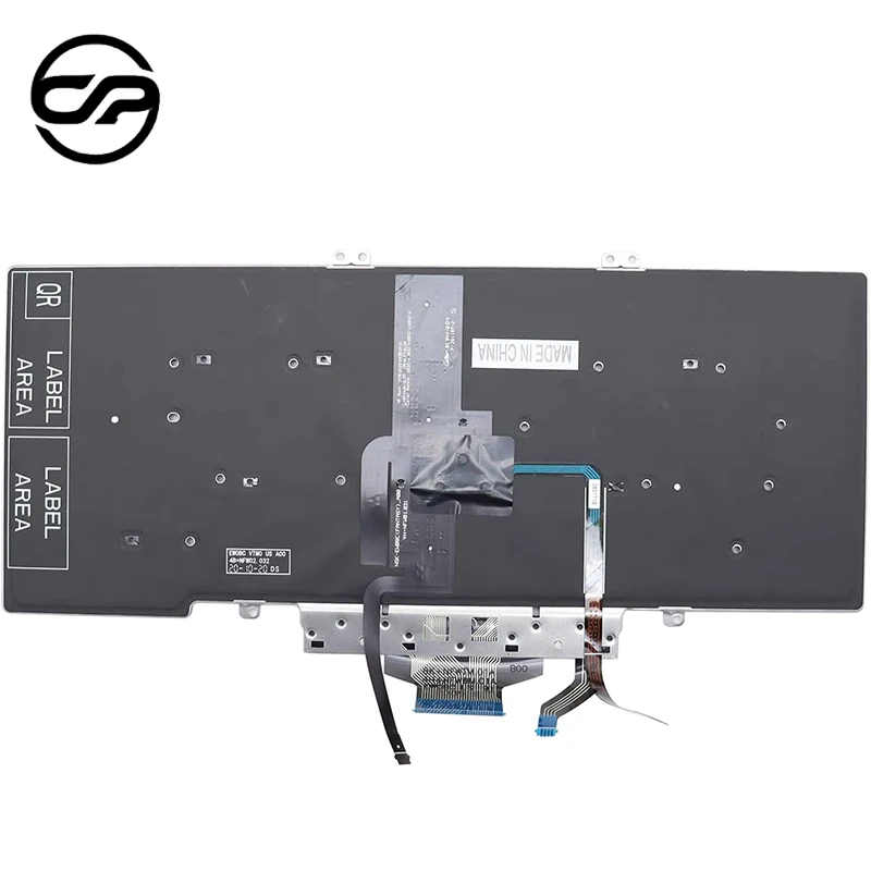 Multiple Language Keyboard for Dell Latitude 5400 5401 5411 3400 7400 7410 laptop Keyboard Backlit 3J9FC