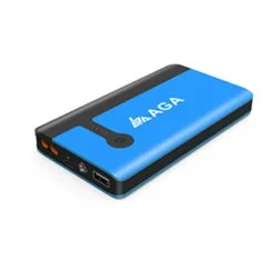 Cheap compact slim 350A portable emergency car booster 6000mah jump starter power bank with flashlight