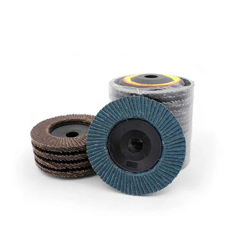 Strong tensile zirconia flap disc 4inch 100mm min order 100pcs flexible flap disc polishing alloy materials