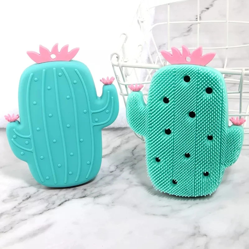 Силиконовая щётка для душа