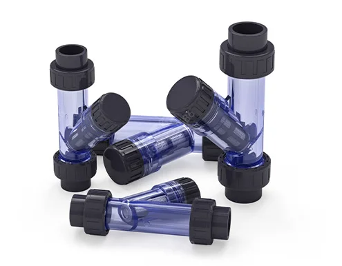 Clear UPVC Valve Clear UPVC Y Strainer