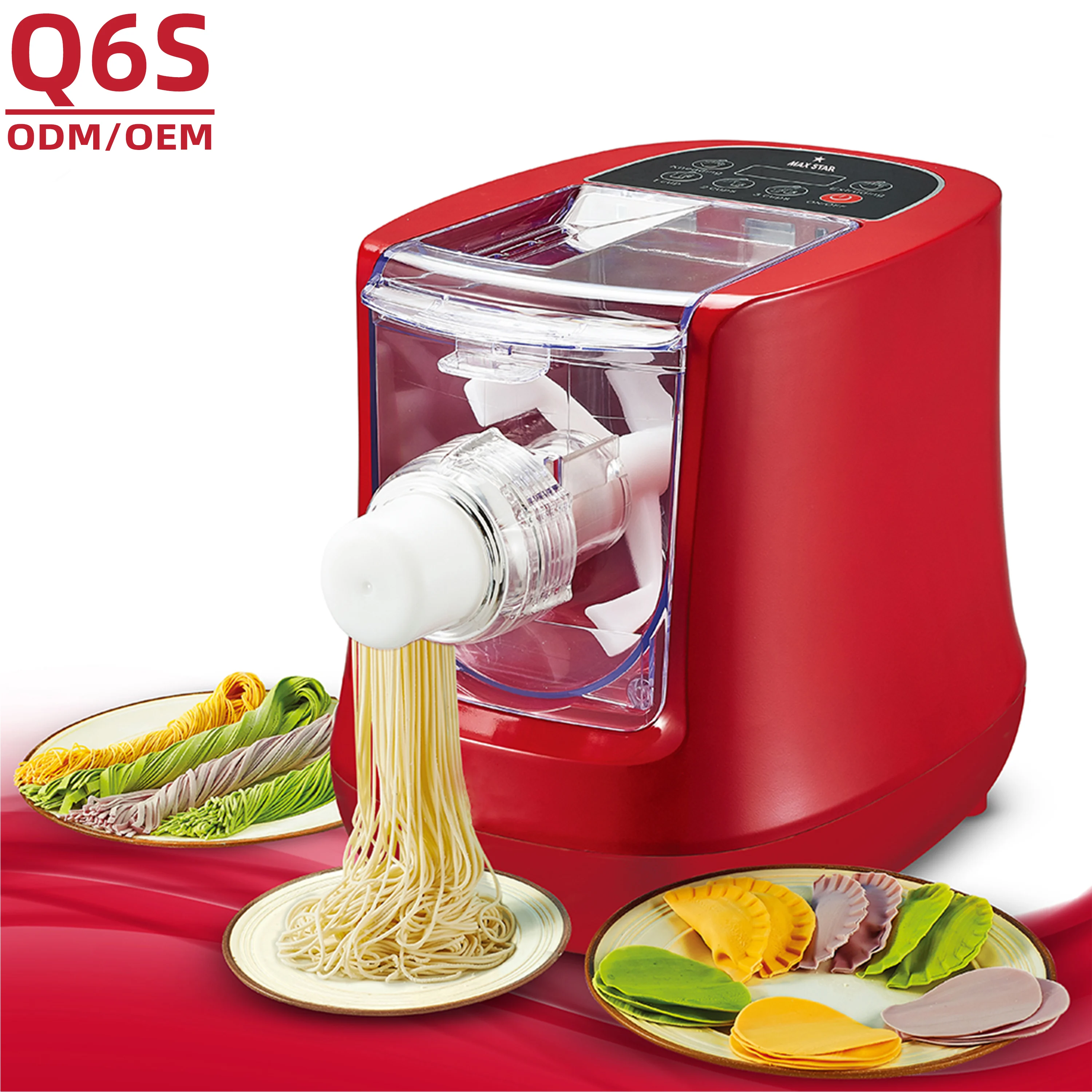 Электрическая машина для производства лапши Q6S, автоматическая машина для производства макаронных изделий, макарон