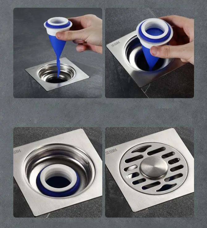 Floor drain core anti-odor anti-insect deodorant silicone floor drain core
