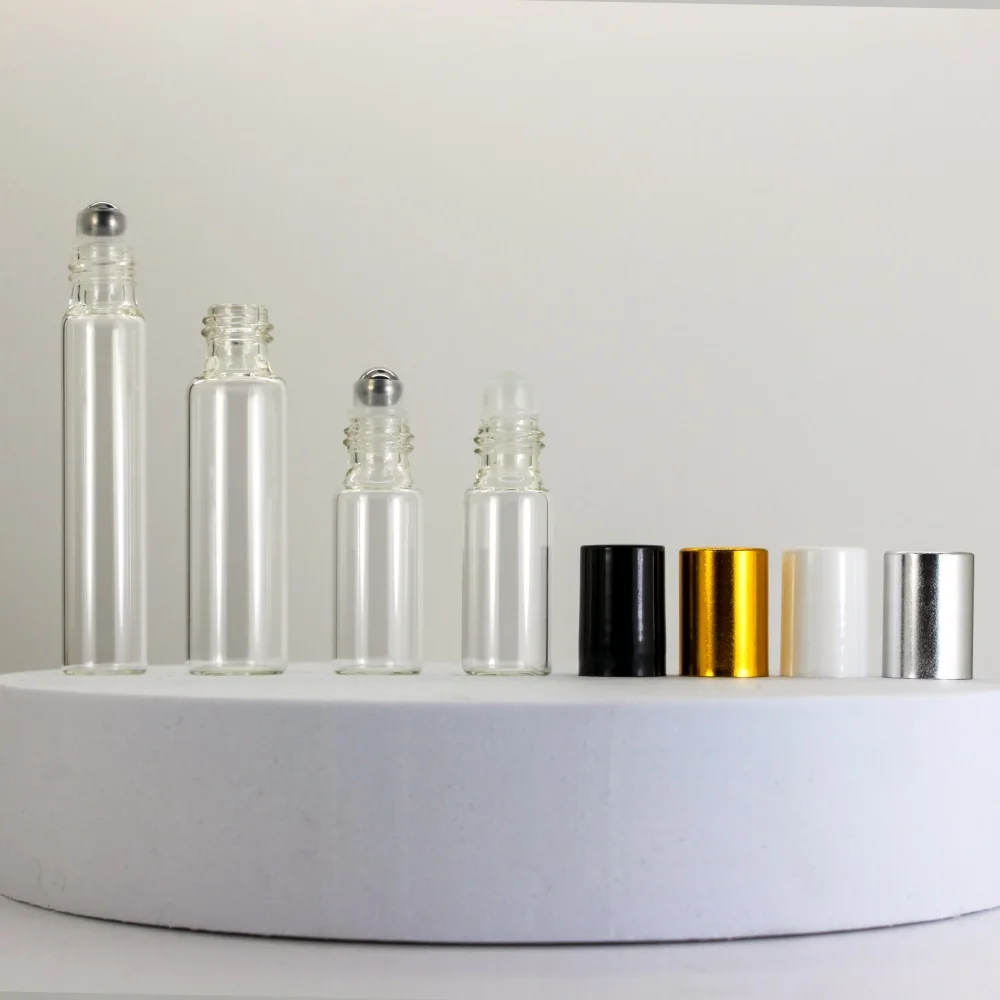 Cheap Cobalt Blue 10 ml Small Glass Roll-on Bottles with Stainless Steel Roller Balls Wholesale