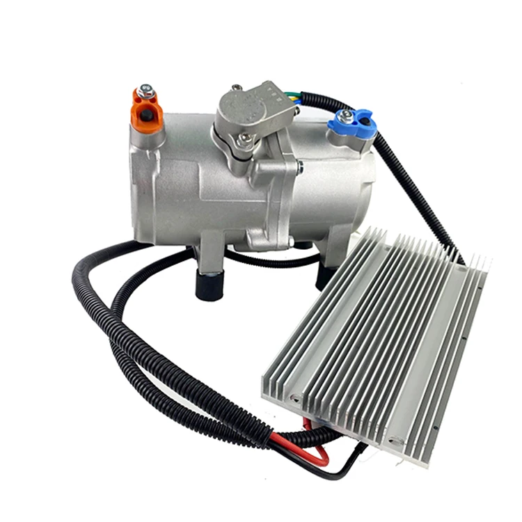 
ACTECmax 24v 12v electric dive ac compressor for tractor bus car  (1600094462220)