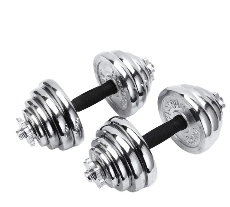 Dumbbell Export Factory 15kg 20kg  30kg  50kg Adjustable Weight Dumbbell Set