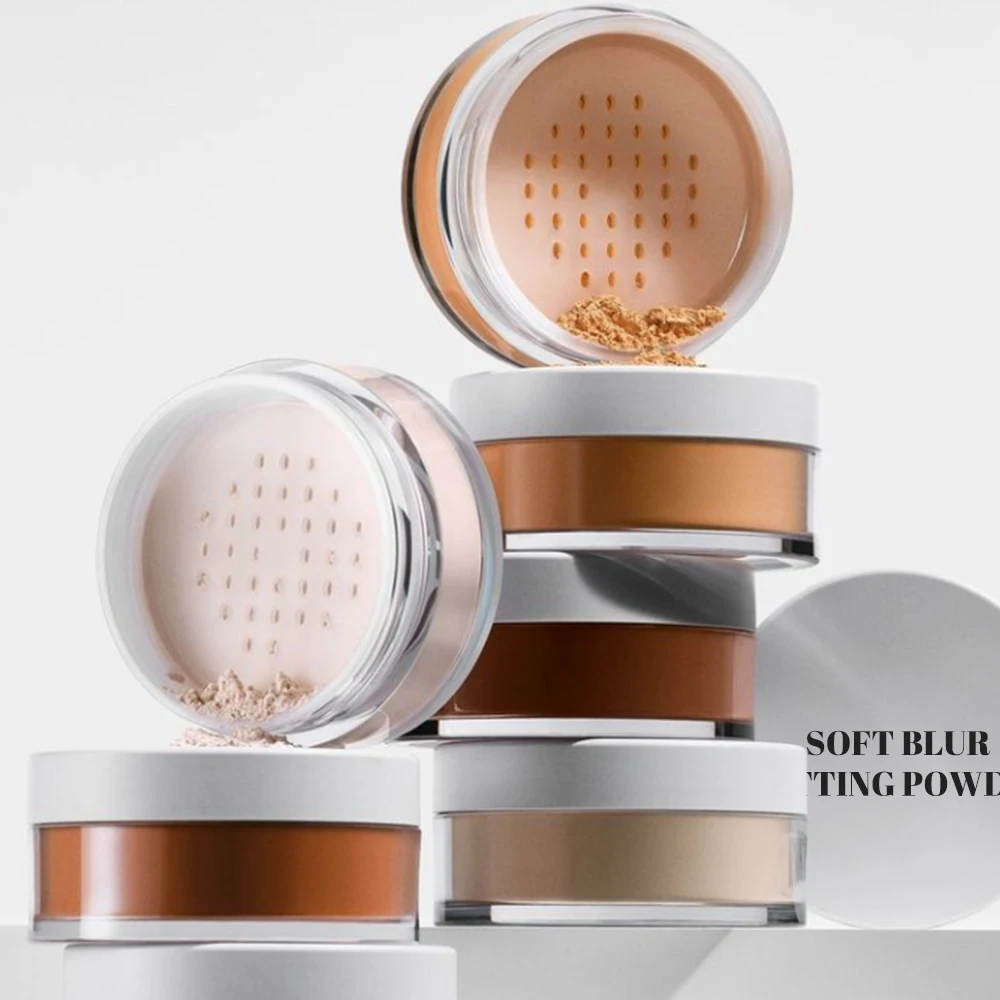 OEM Control Loose Long-lasting Air Setting Powder Waterproof Face Makeup with Oil-Control Concealer Loose Setting Powder