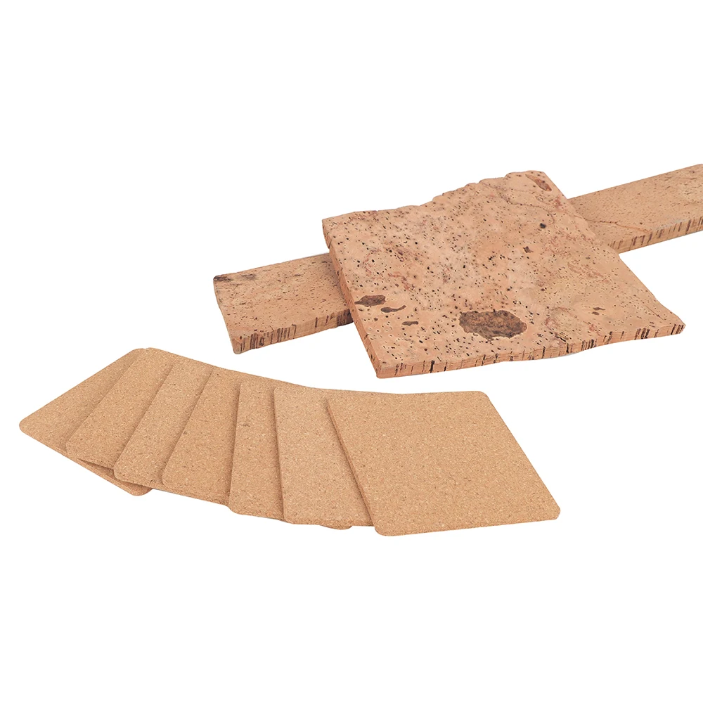 Custom design Cork Coaster Set cup sleeves diy cork coaster coffee cup sleeve