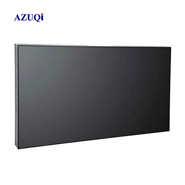 Black 1920*1080 55 Inch Wide Screen DID Video Wall Monitor Indoor Splicing Screen For Business