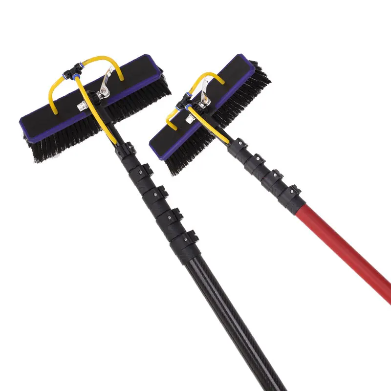 window cleaning crane platform cosmo window cleaning prepreg carbon fiber pole clean glass window wireless