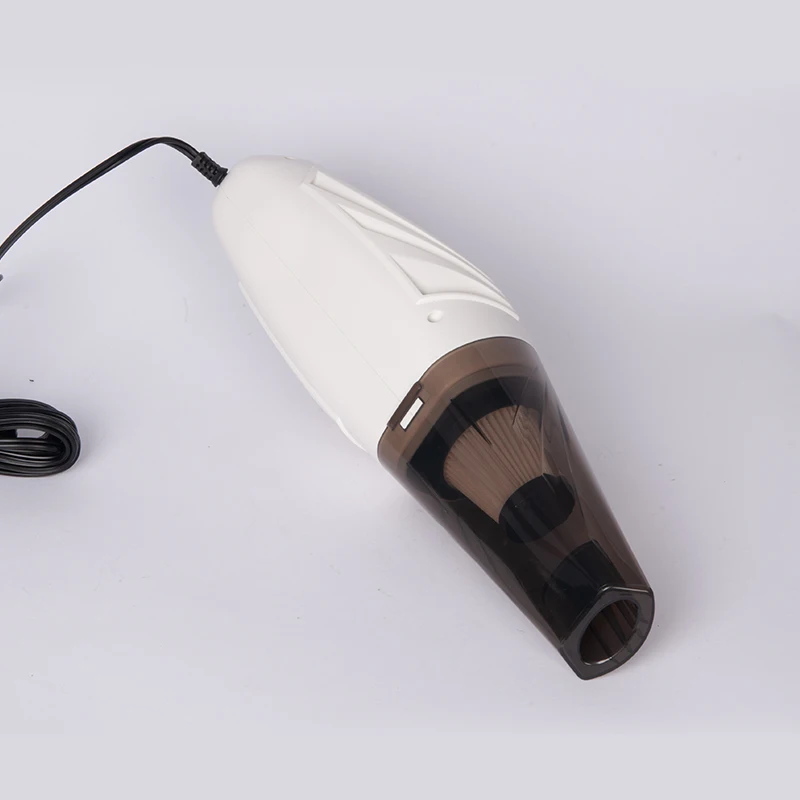 Full Set White 3M 0.5 square meters Wired Vehicle Vacuum Cleaner 72W 6A 12V 2800pa Portable Universal Car Cleaner Vacuum